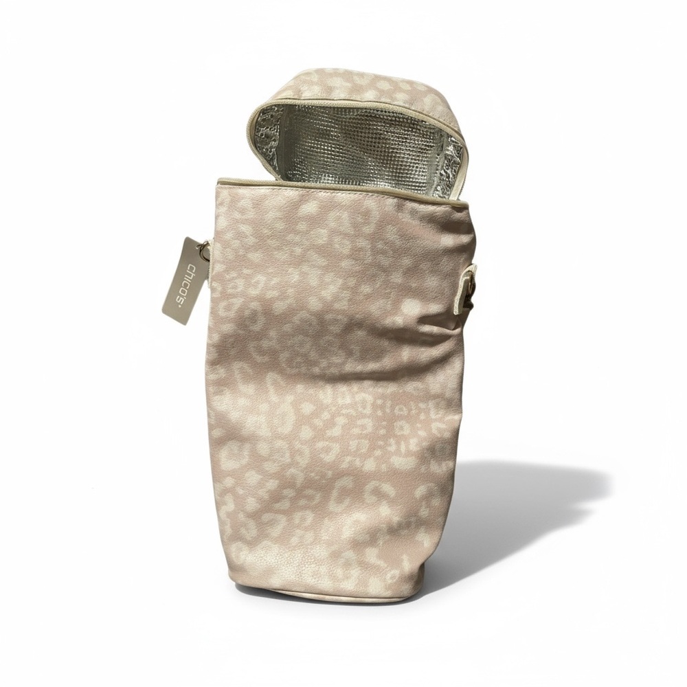 Chico's Snow Leopard Insulated Wine Bag - Picture 4 of 4